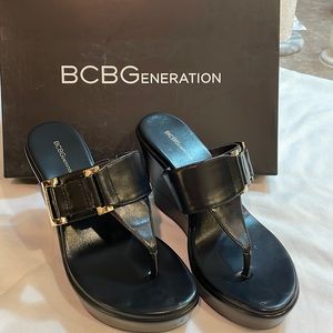 BCBG 4” Platform Wedges - 7M